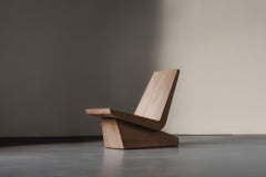 Solid Wood Stool Minimalist Design Muted by Joel Escalona No45