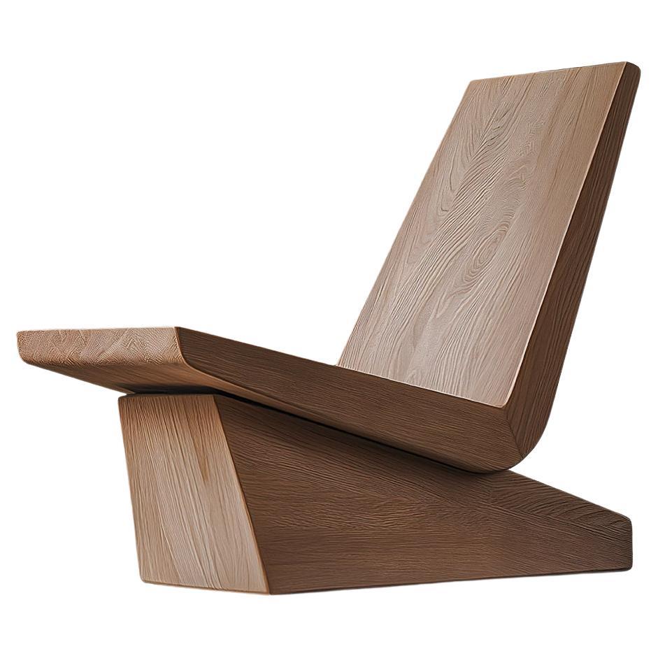 Solid Wood Stool Minimalist Design Muted by Joel Escalona No45 For Sale