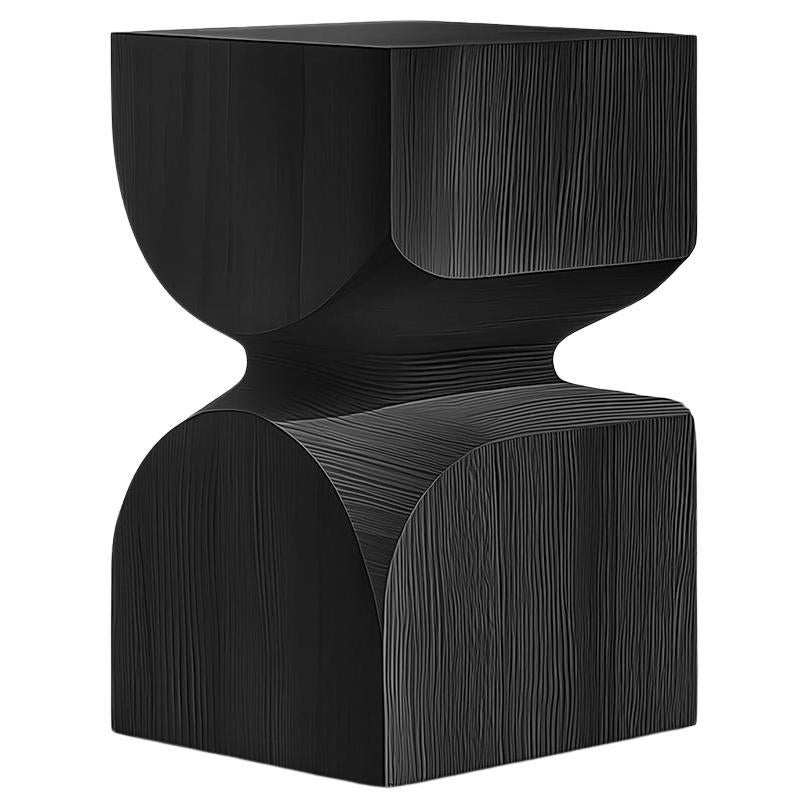 Solid Wood Stool Socle No90, Modern Furniture by Joel Escalona