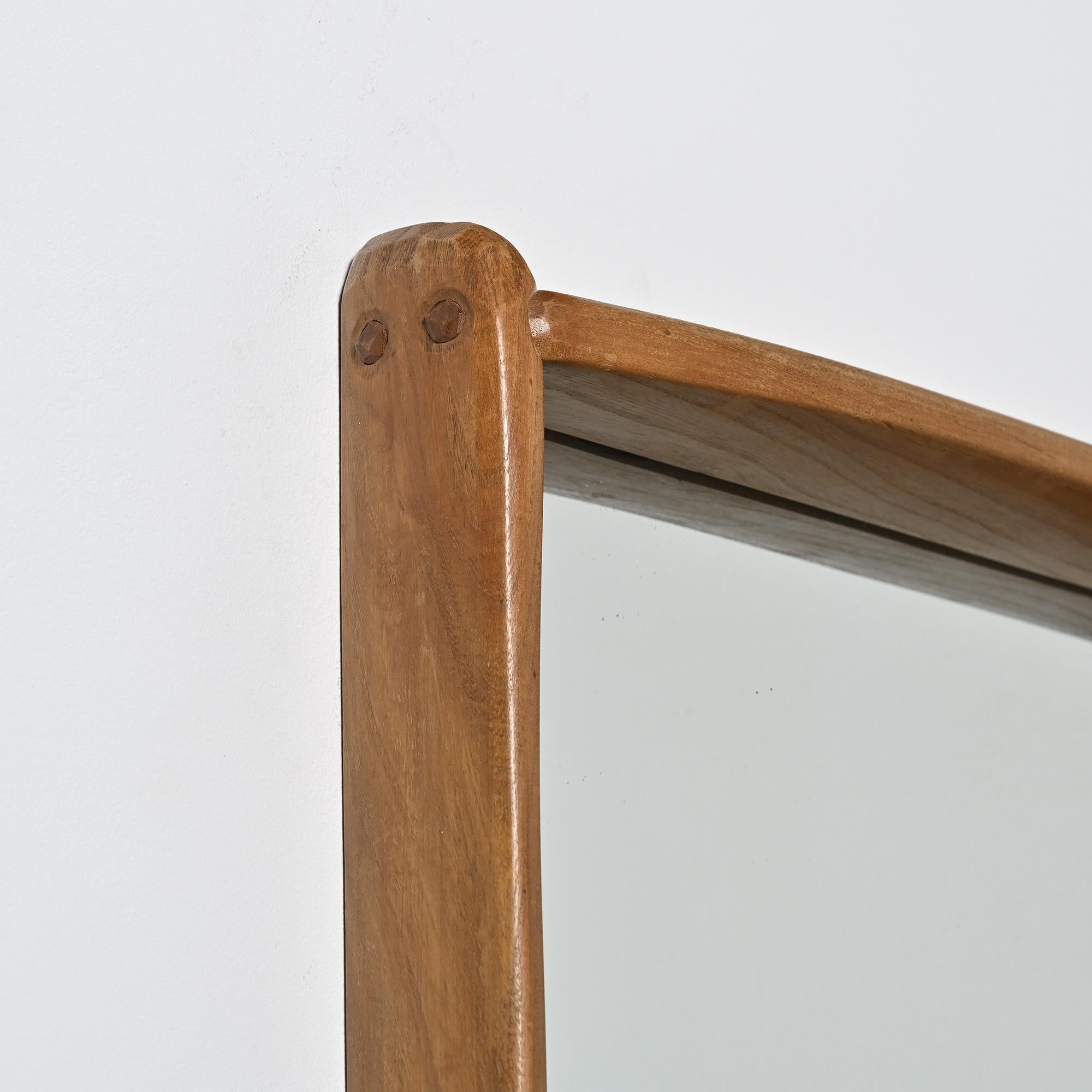 Miroir mural en bois massif, Franz Xaver Sproll, vers 1960 en vente 5