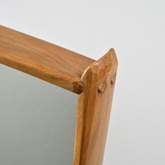 Wandspiegel aus Massivholz, Franz Xaver Sproll, um 1960