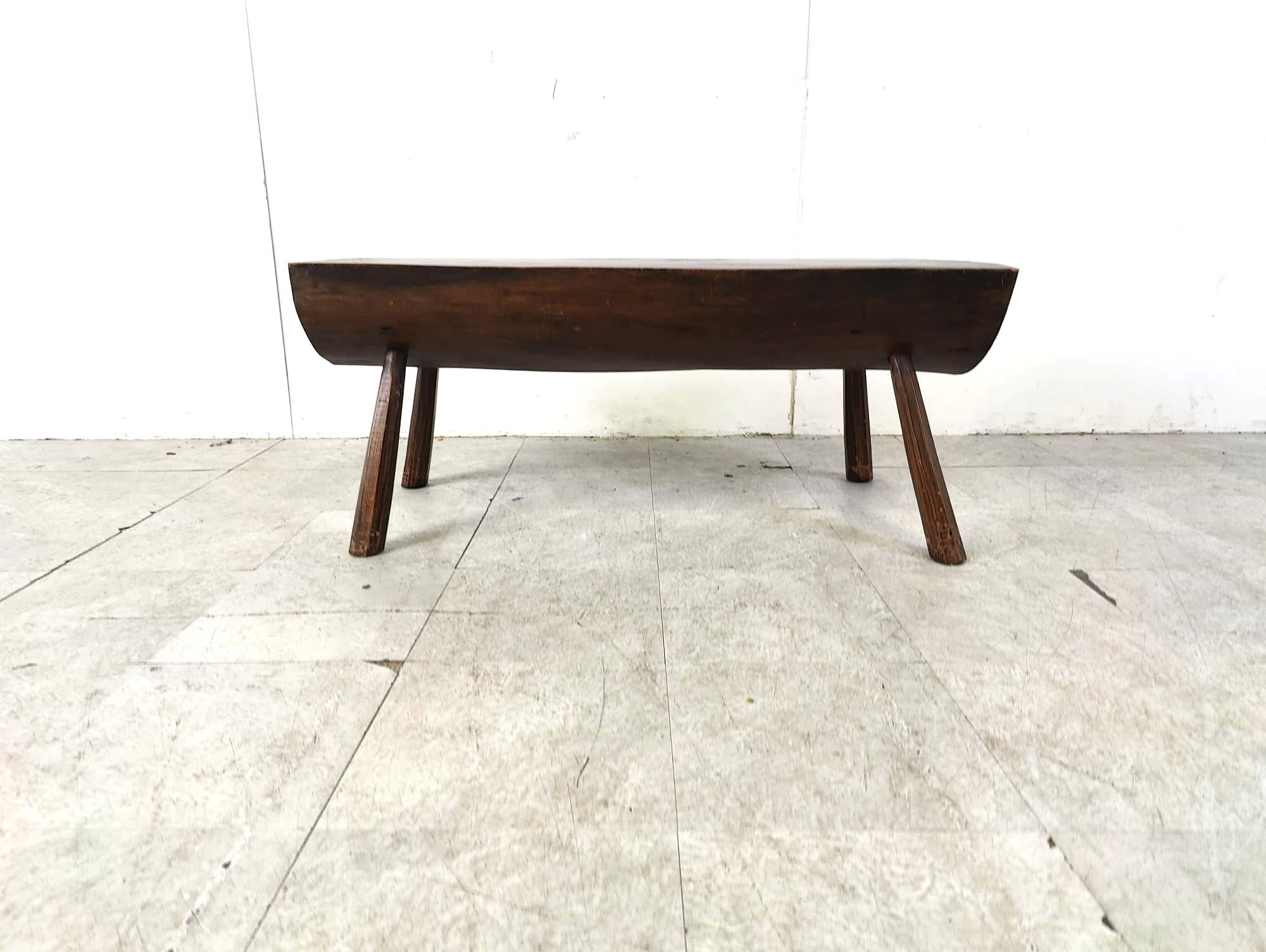 Table basse brutaliste, années 1960 en vente 6