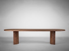Solid Wooden Dining Table - American Walnut - Aperta by Mokko