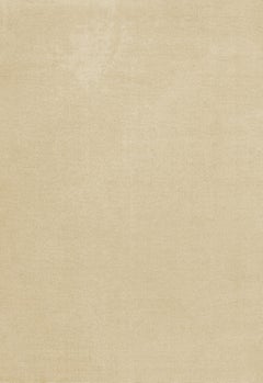 Solid Wool Rug in Soft Yellow by Layered, Scandinavian Handmade Design