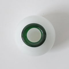 Vase soliflore en verre de Murano attribué à Ettore Sottsass pour Vistosi