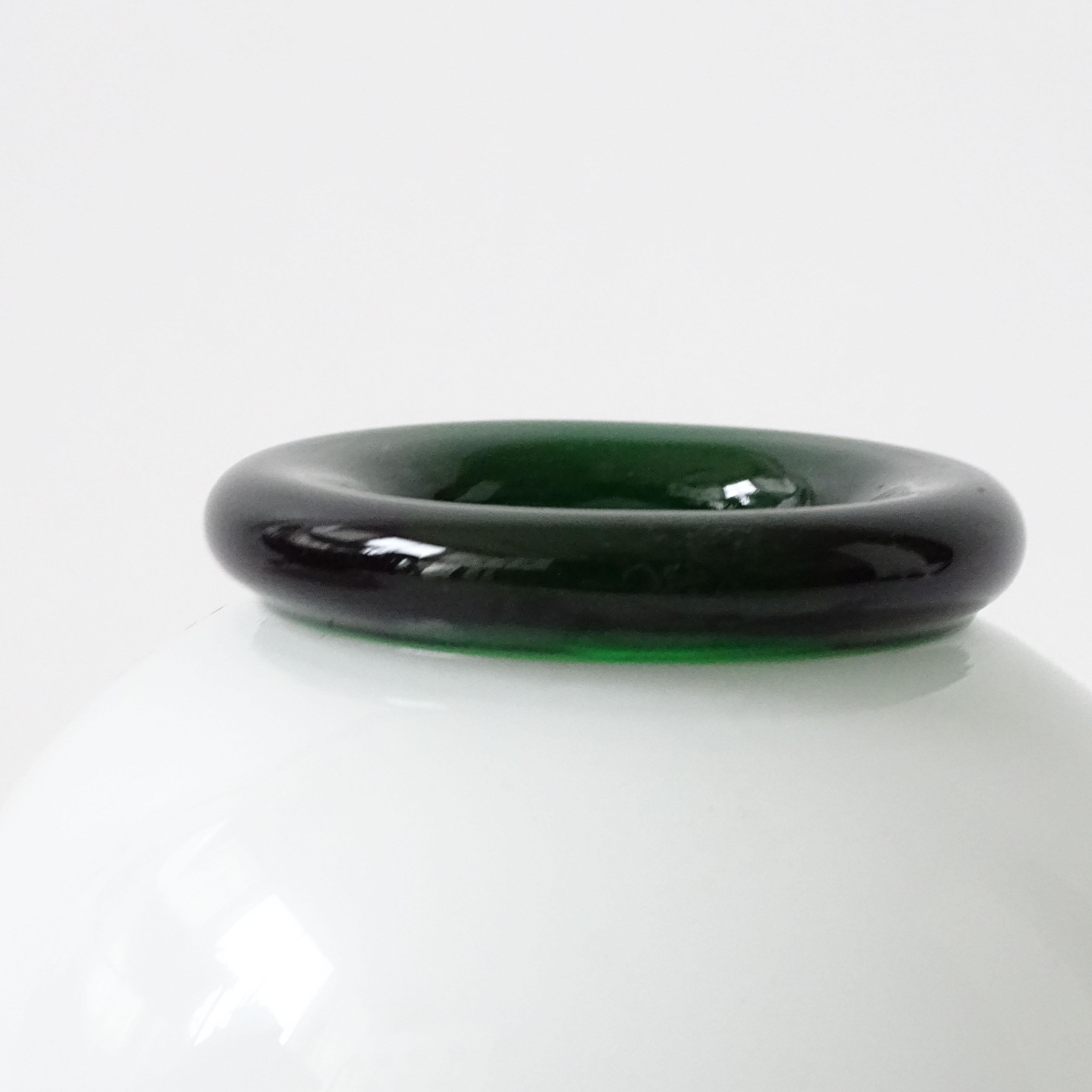 Soliflore Murano Glass Vase attributed to Ettore Sottsass for Vistosi In Good Condition For Sale In Milan, IT