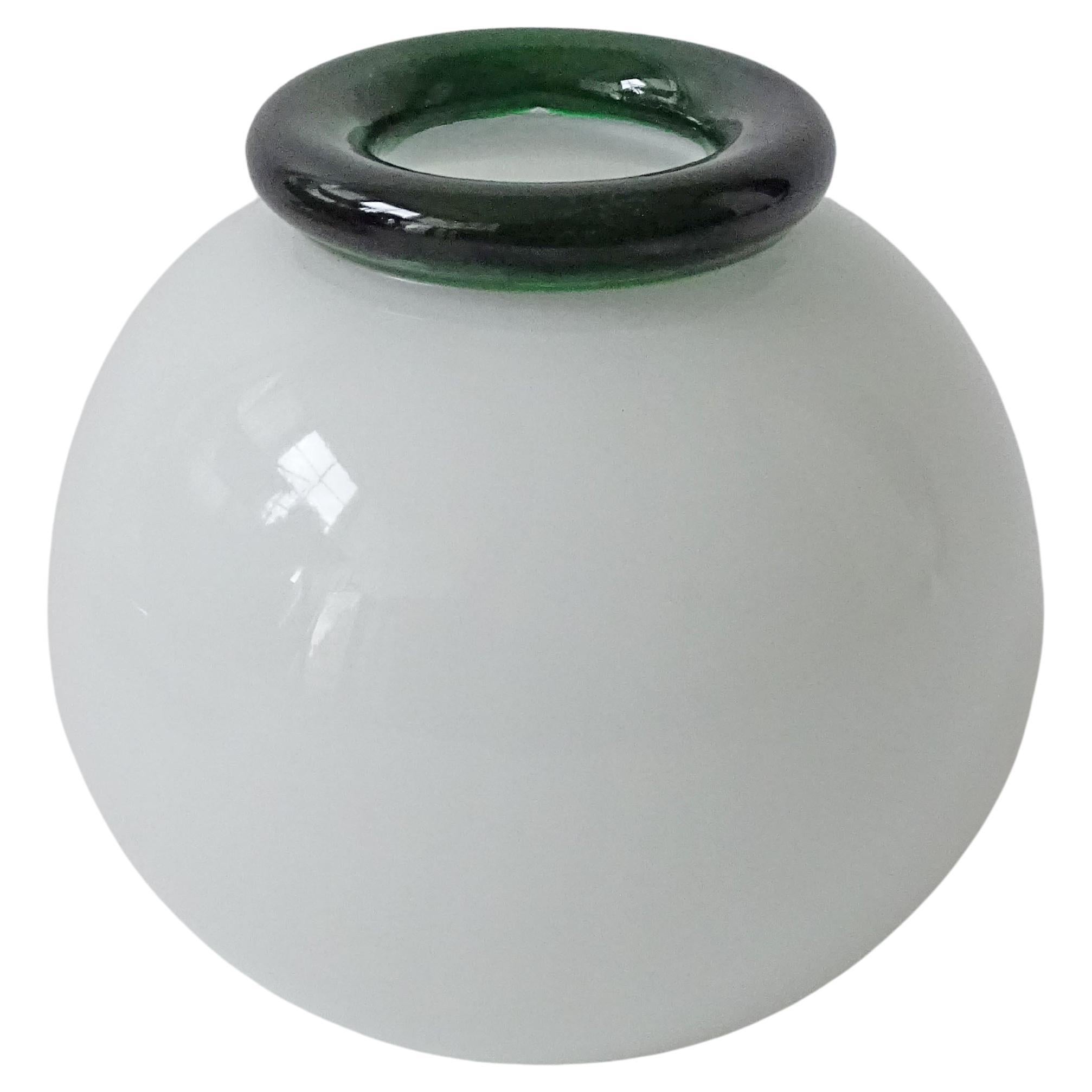 Soliflore-Vase aus Muranoglas, Ettore Sottsass für Vistosi zugeschrieben im Angebot