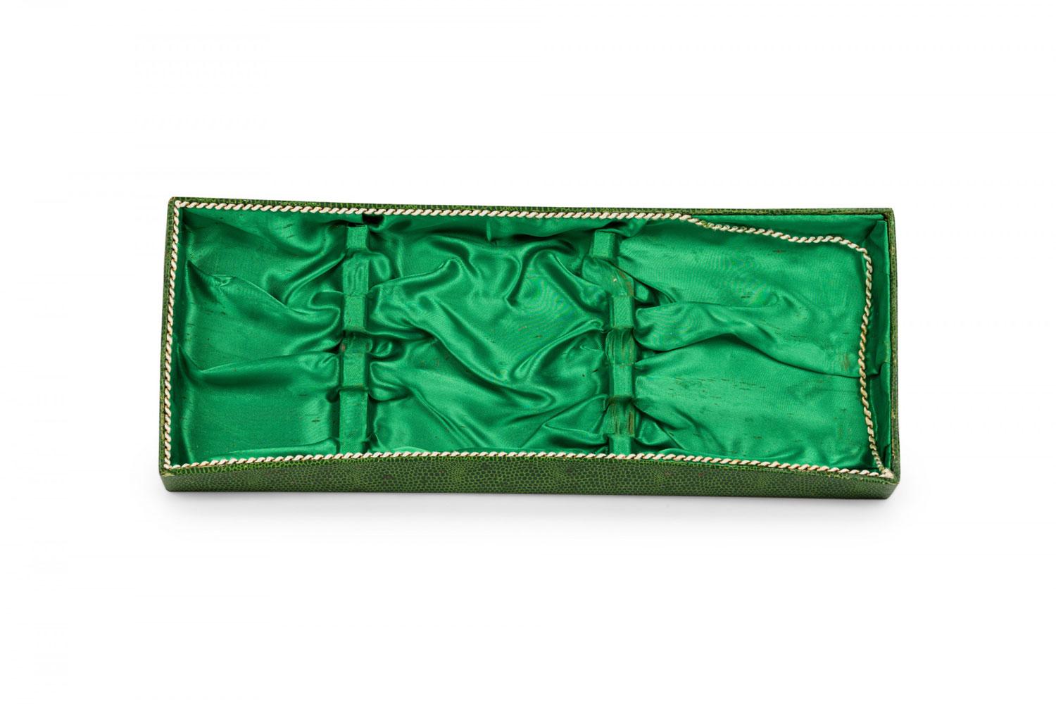 Solingen Baron Germany 3-Piece Rustic Horn Handle Silver Carving Utensil Set (amerikanisch) im Angebot