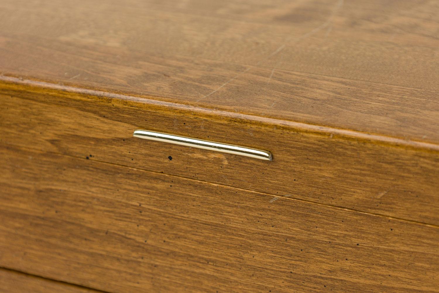 Set di posate d'epoca in Horn e Steele di Solingen Germania in scatola di legno in vendita 1