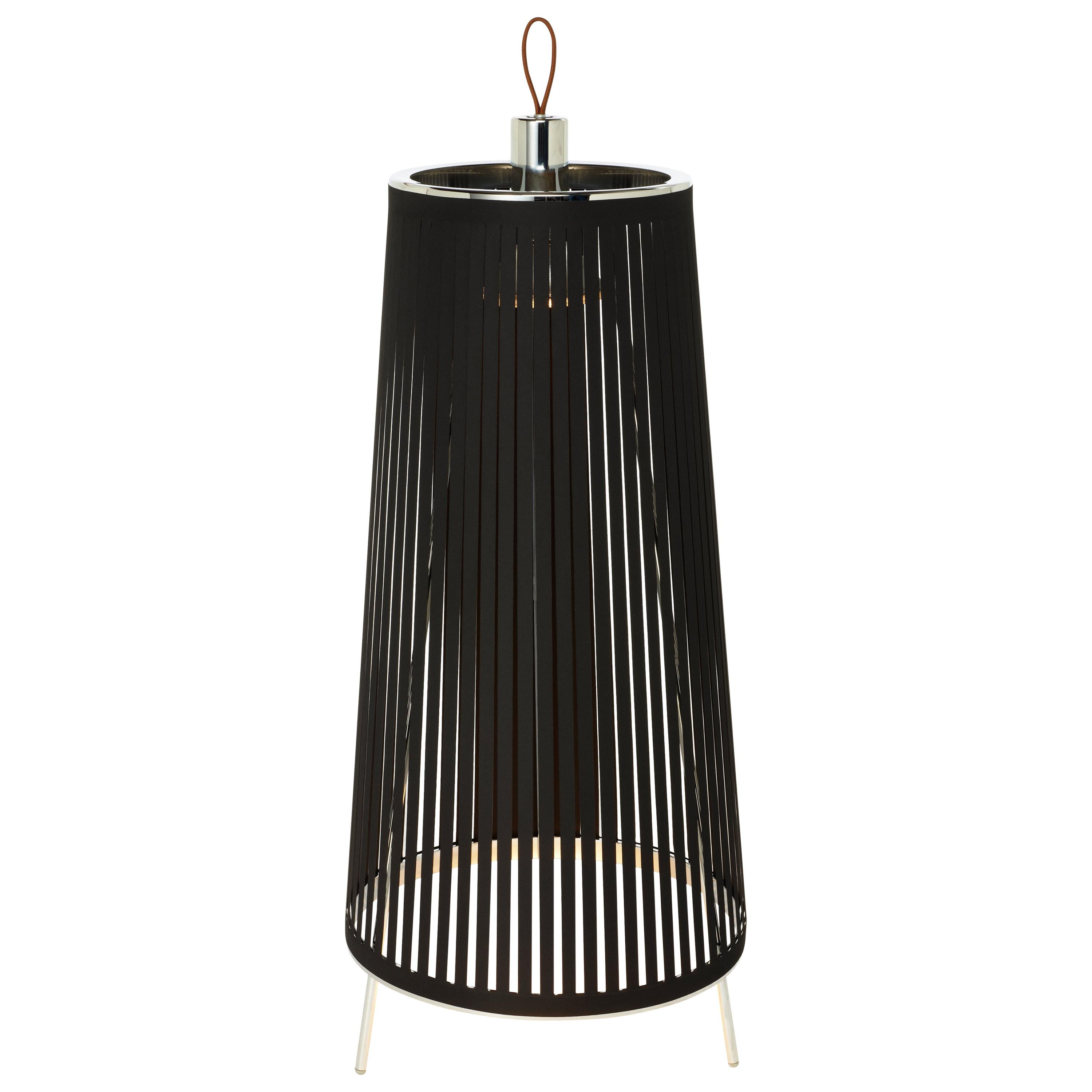 Solis 24 Freestanding Lamp in Black by Pablo Designs