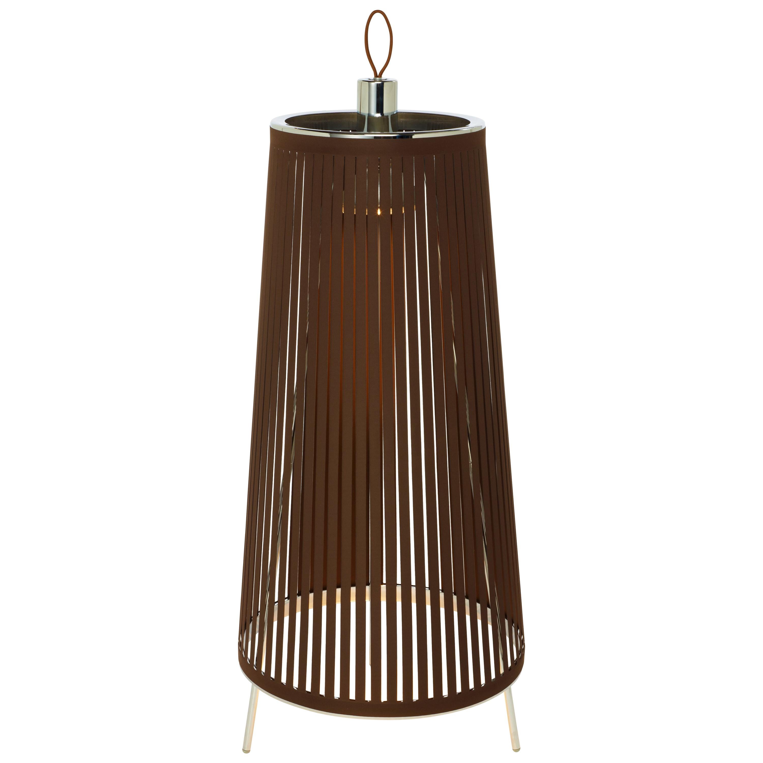 Solis 24 Freestanding Lamp in Brown by Pablo Designs
