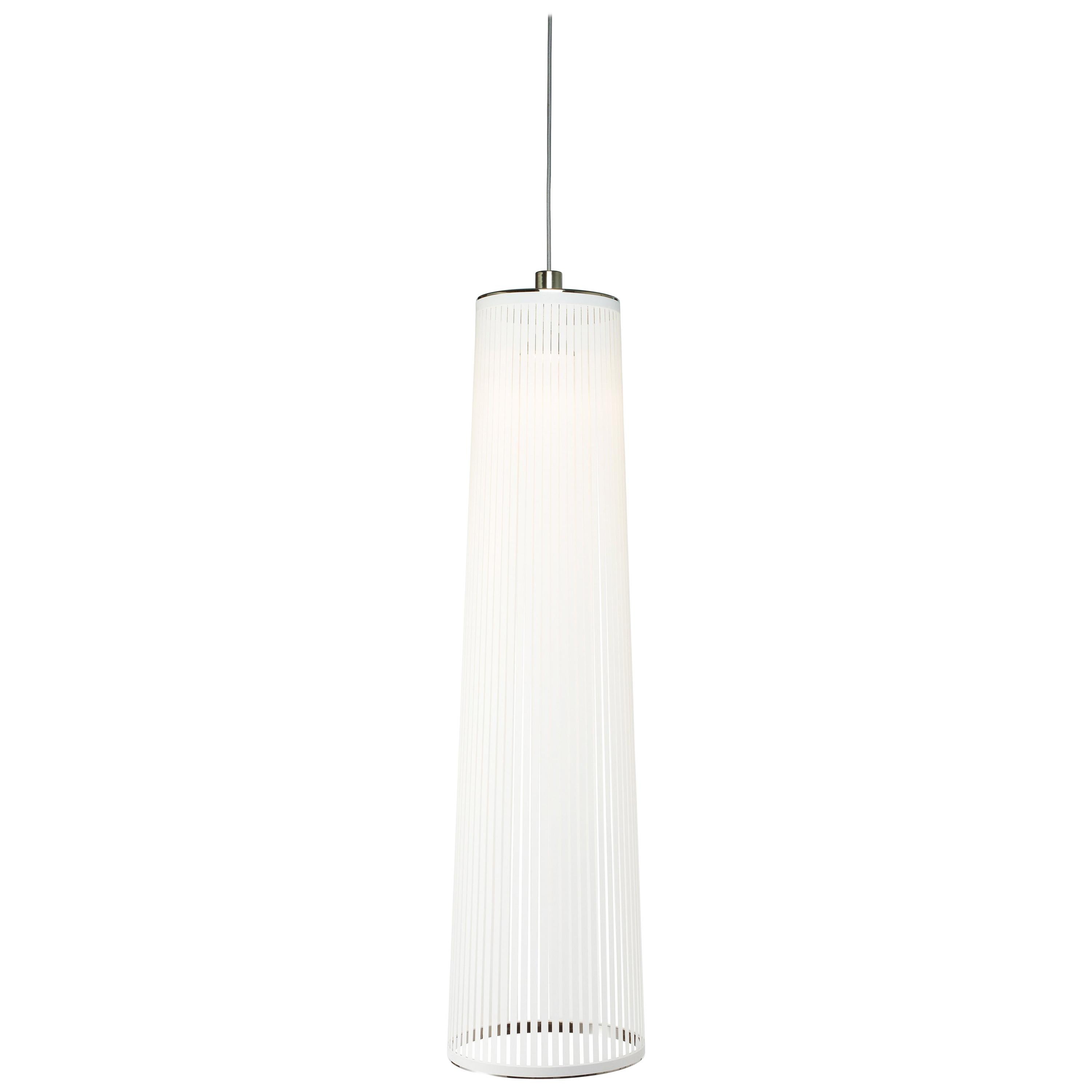 Solis 48 Pendant Light in White by Pablo Designs