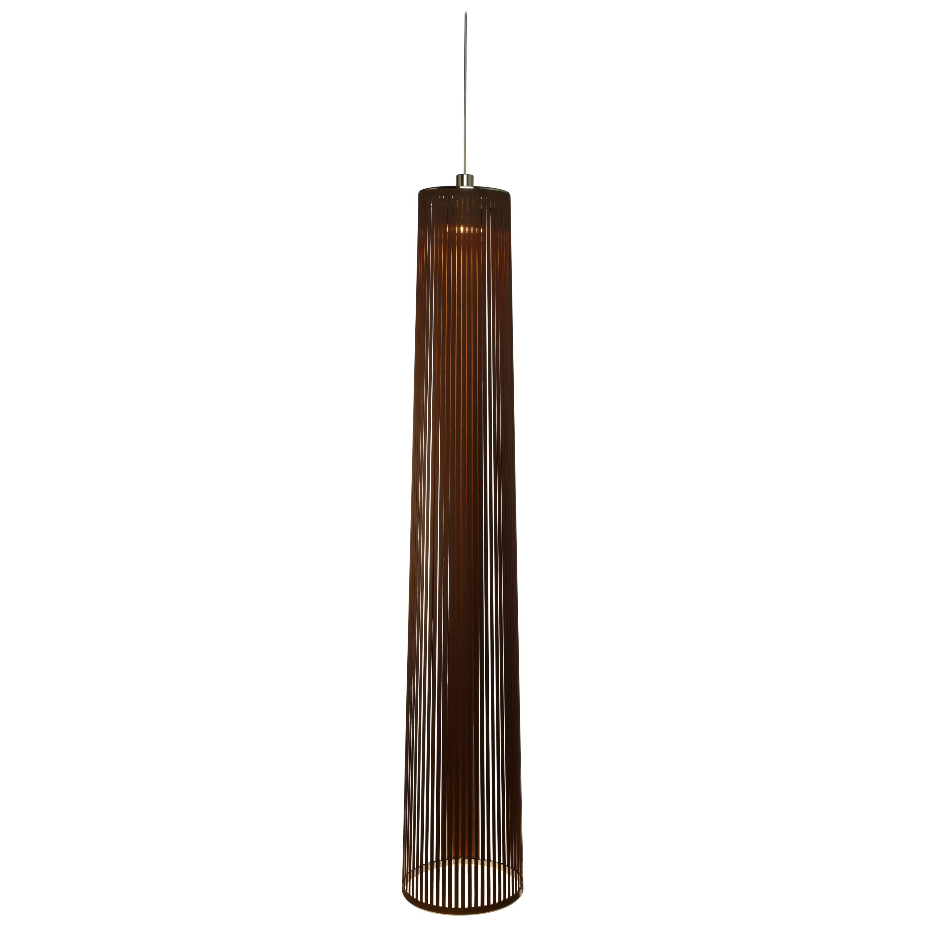 Solis 72 Pendant Light in Brown by Pablo Designs