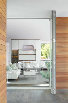 Solis Drum 24 Pendant Light in White by Pablo Designs