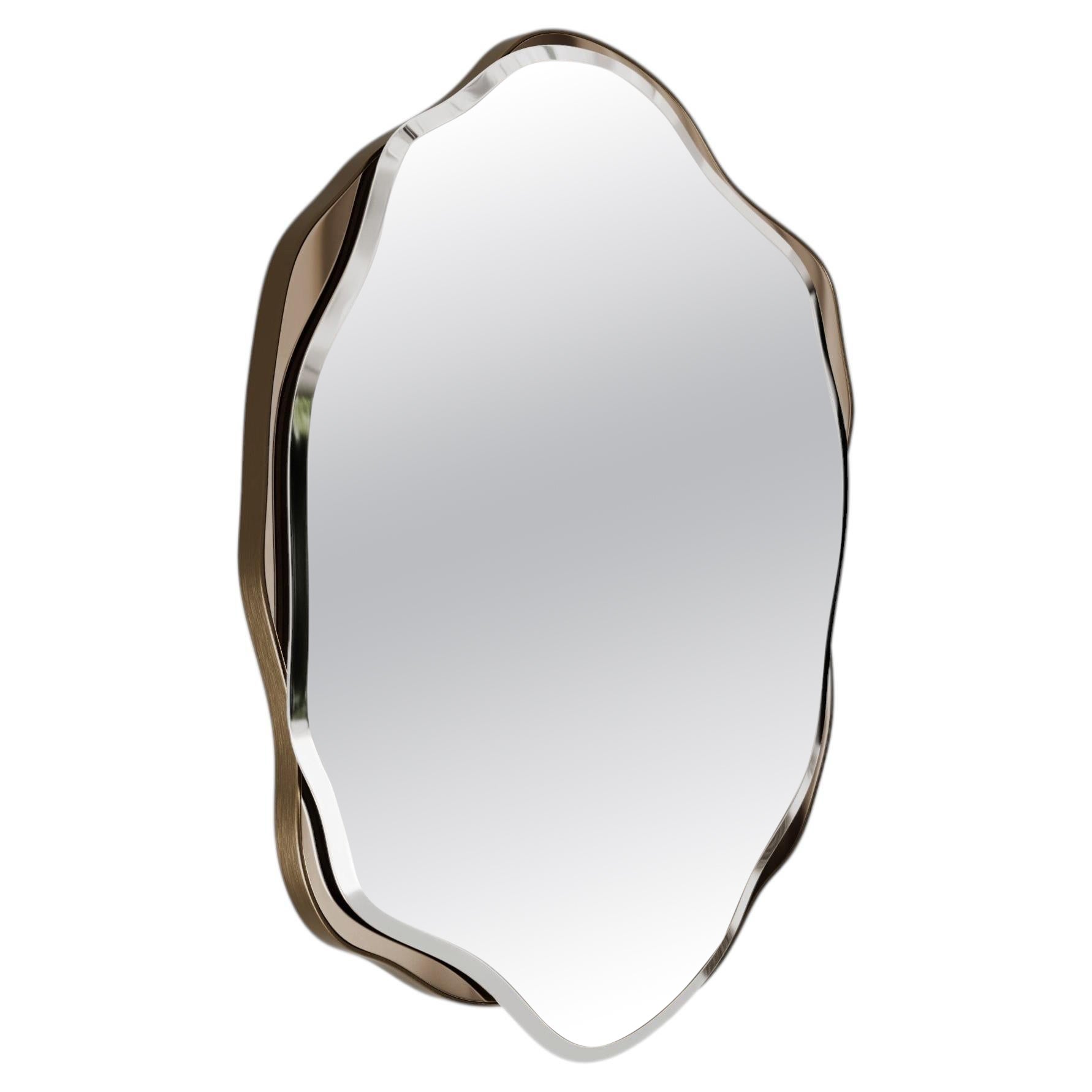 Solis Mirror with Metallic Frame