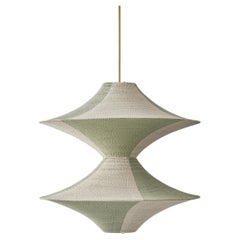 Pendentif Arlequin Solitaire 02, fabriqué à la main, Ø80cm/31.5in