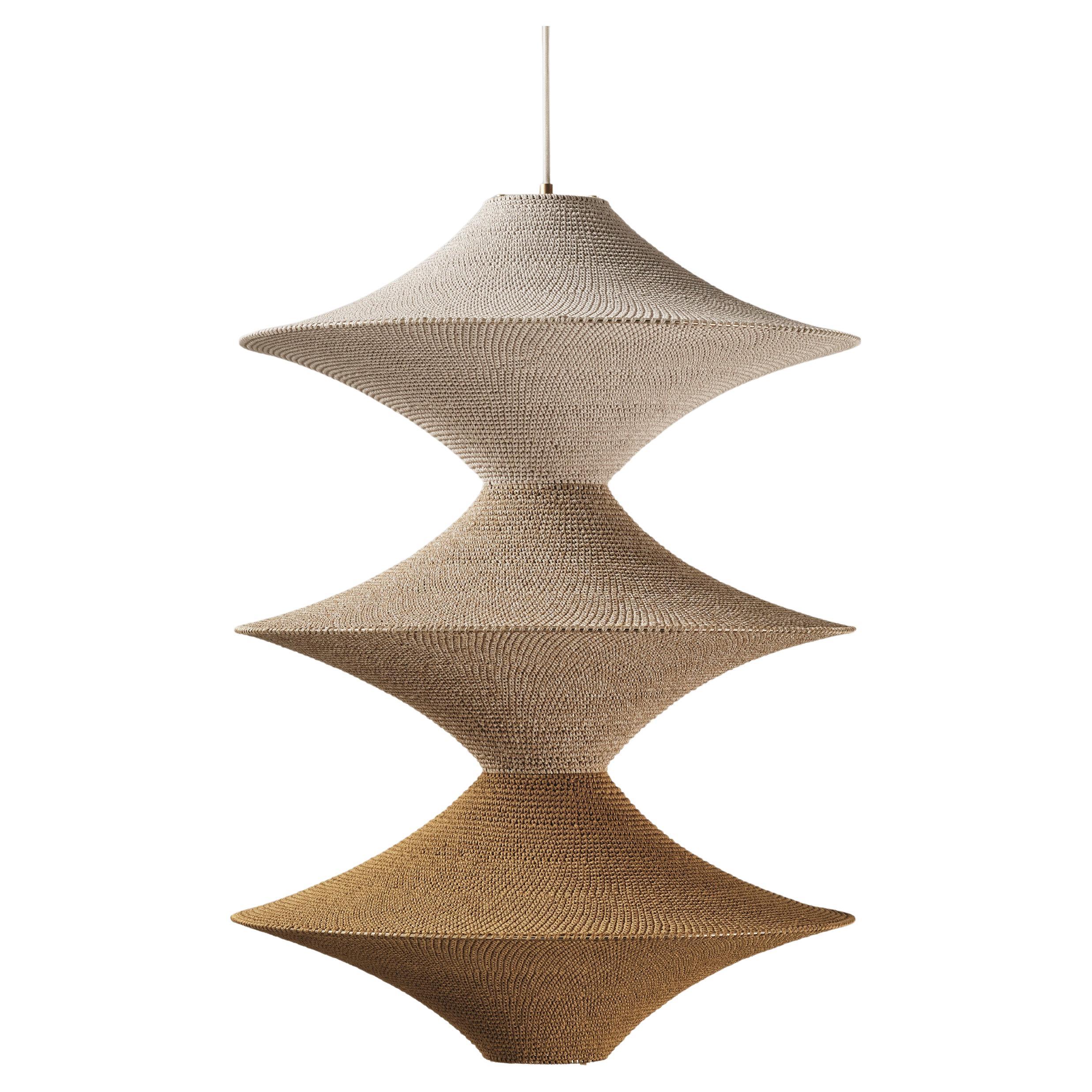 Ciondolo Solitaire 03 realizzato a mano, Ø80cm/31,5in