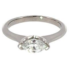 Solitaire 0.50ct G/VS Diamond Engagement Ring Set in Platinum
