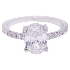 Solitaire Diamond Engagement Ring