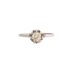 Bague solitaire en diamants