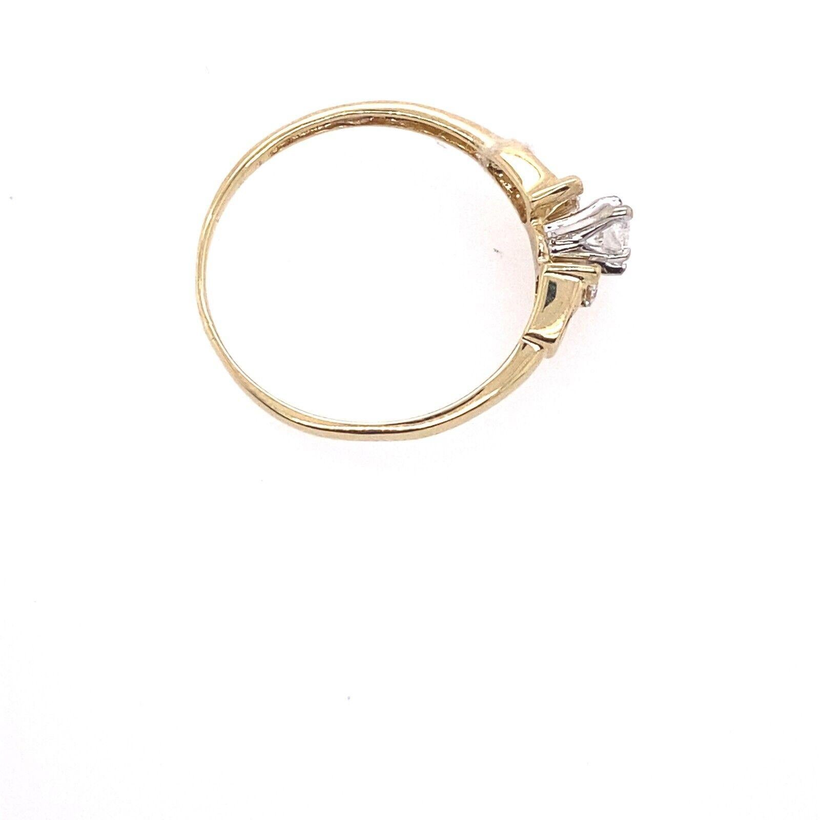 Marquise Cut Solitaire G/VS Natural Marquise Diamond + 2 Matching Marquise Diamonds Ring