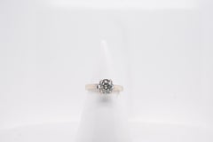 Solitaire Ring Diamond 1.51 cts, White Gold