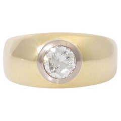 Solitaire Ring with Brilliant Approx. 1 Ct