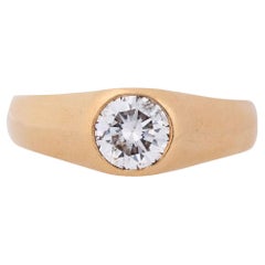 Solitaire Ring with Brilliant Approx. 1 Ct,