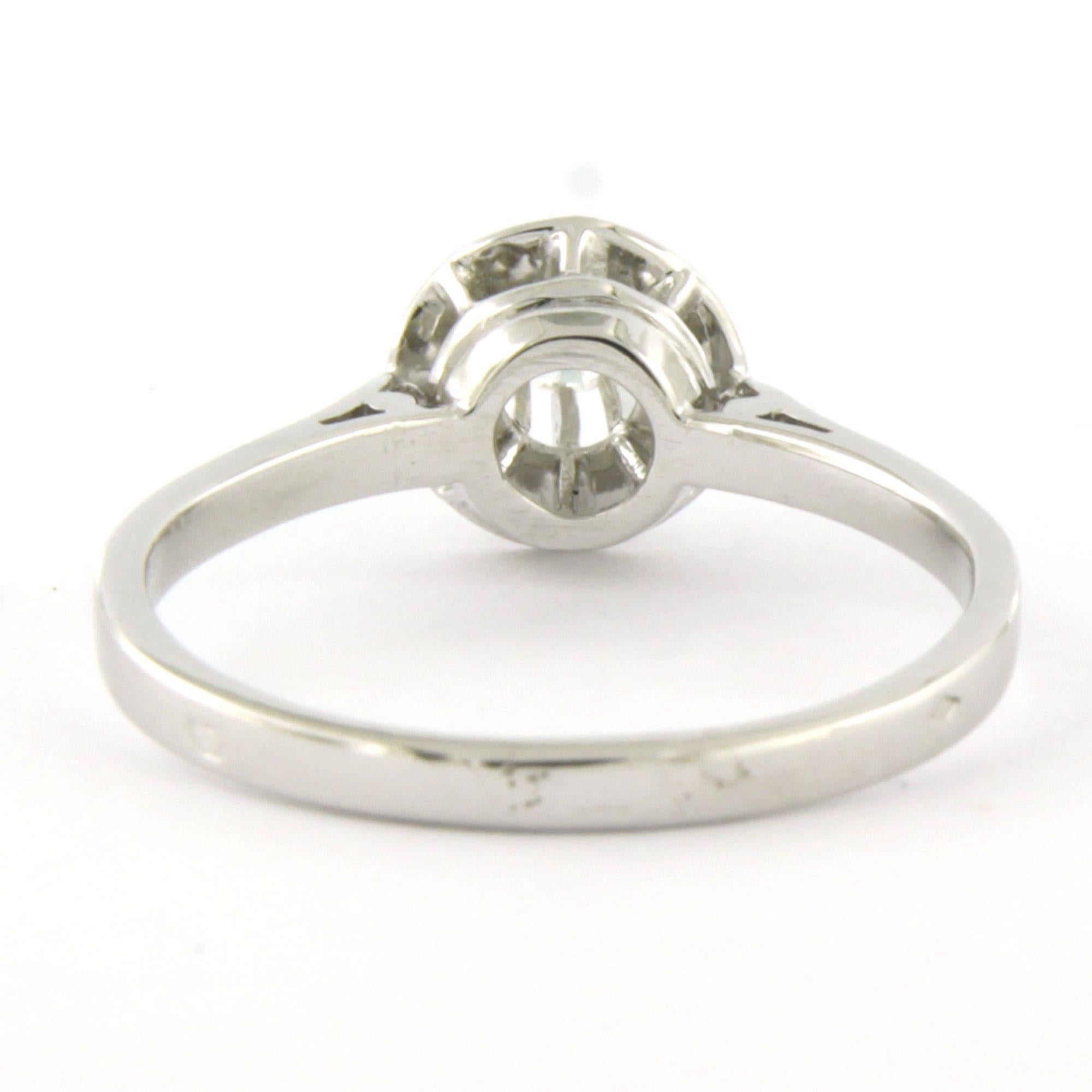 Solitärring mit Diamant im Brillantschliff bis zu 0,16ct 18k Gold 3,4 Gramm im Angebot 2