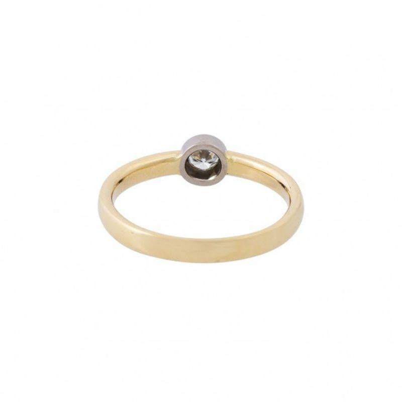 Ring mit Brillant mit Solitär im Zustand „Hervorragend“ im Angebot in Stuttgart, BW