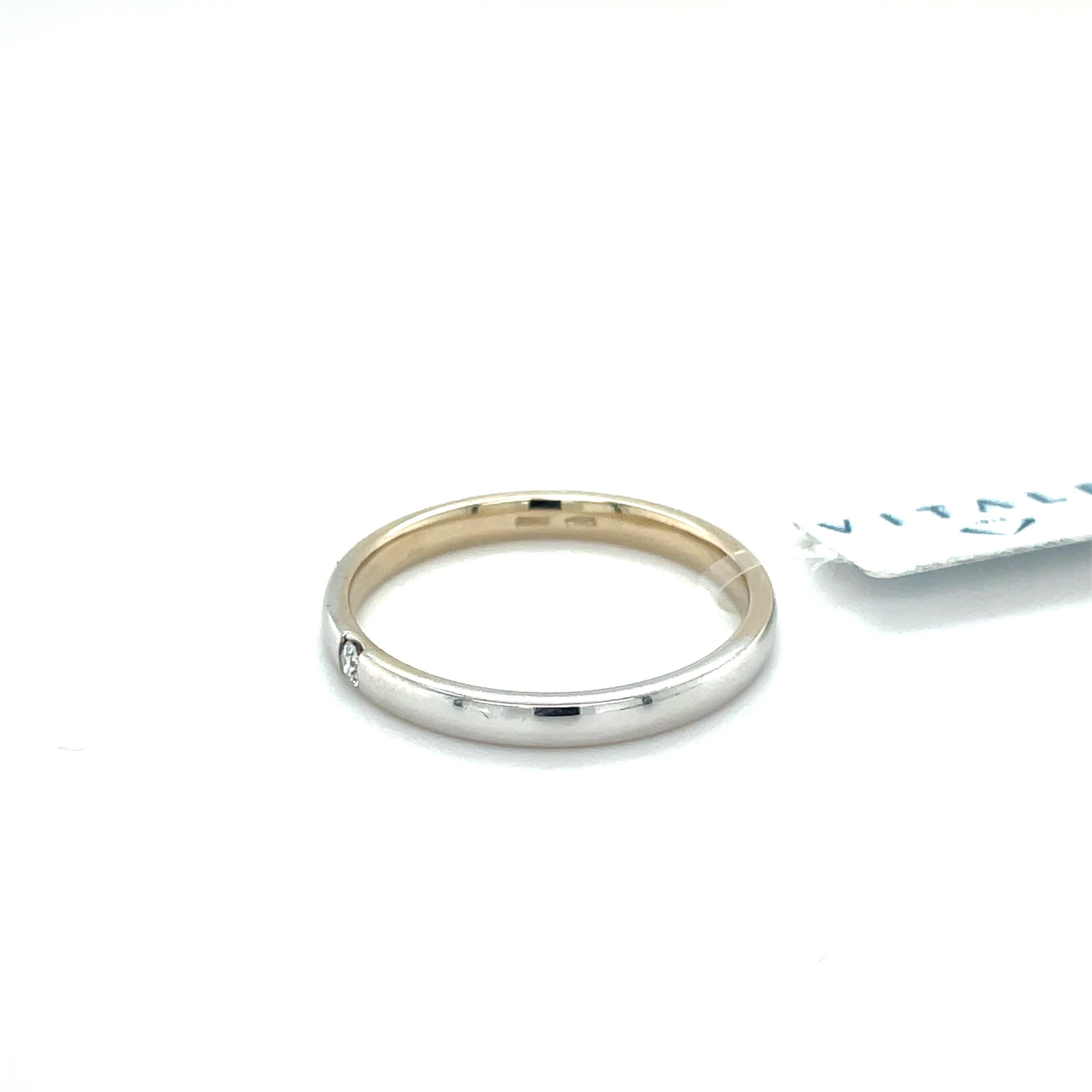wedding bands with solitaire diamond