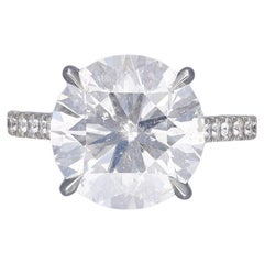 Solitare Round Diamond ring 7ct IGI certified