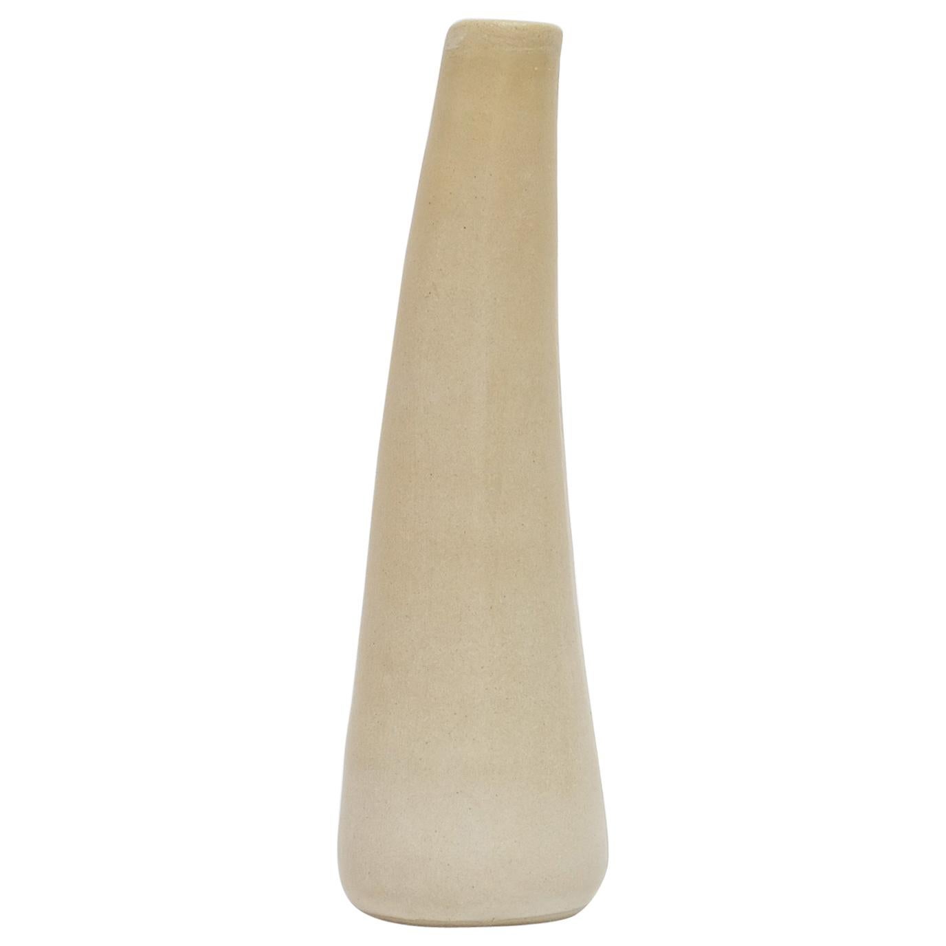 Solitario-Vase aus Steingut von Camila Apaez