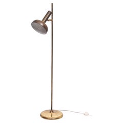 Lampada da terra in ottone Sölken Leuchten. Germania anni '70