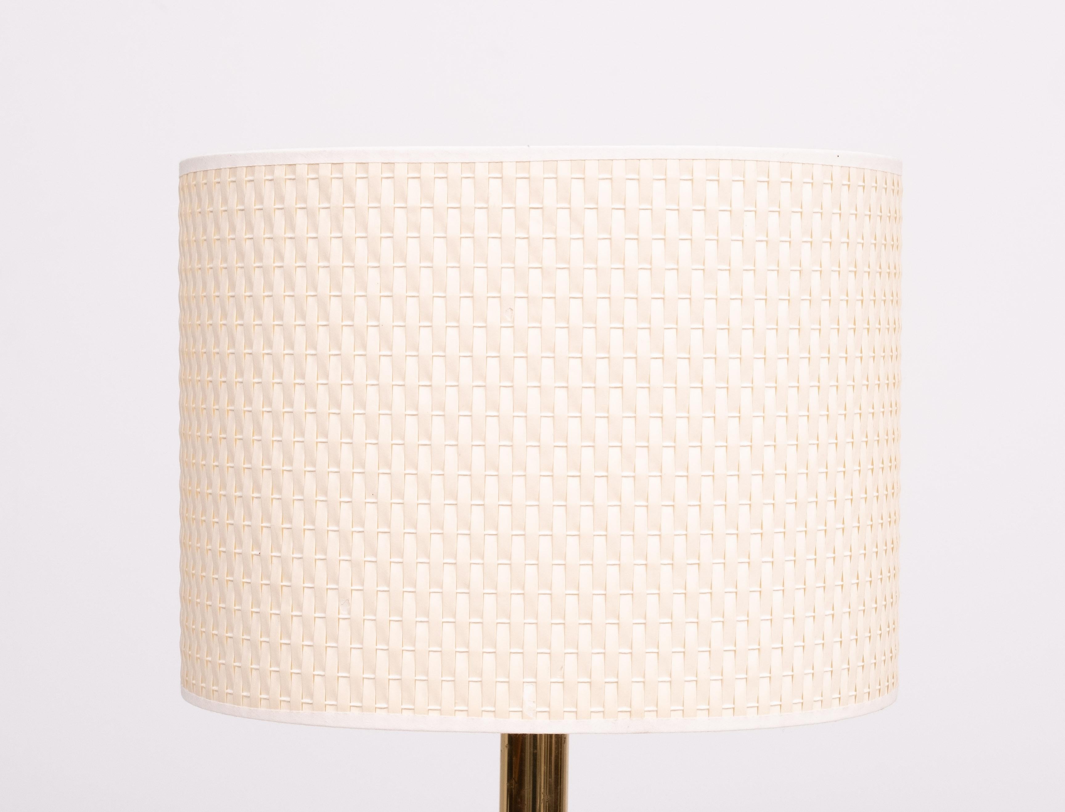 Mid-Century Modern Sölken Leuchten  Brass table lamps 1970s Germany For Sale