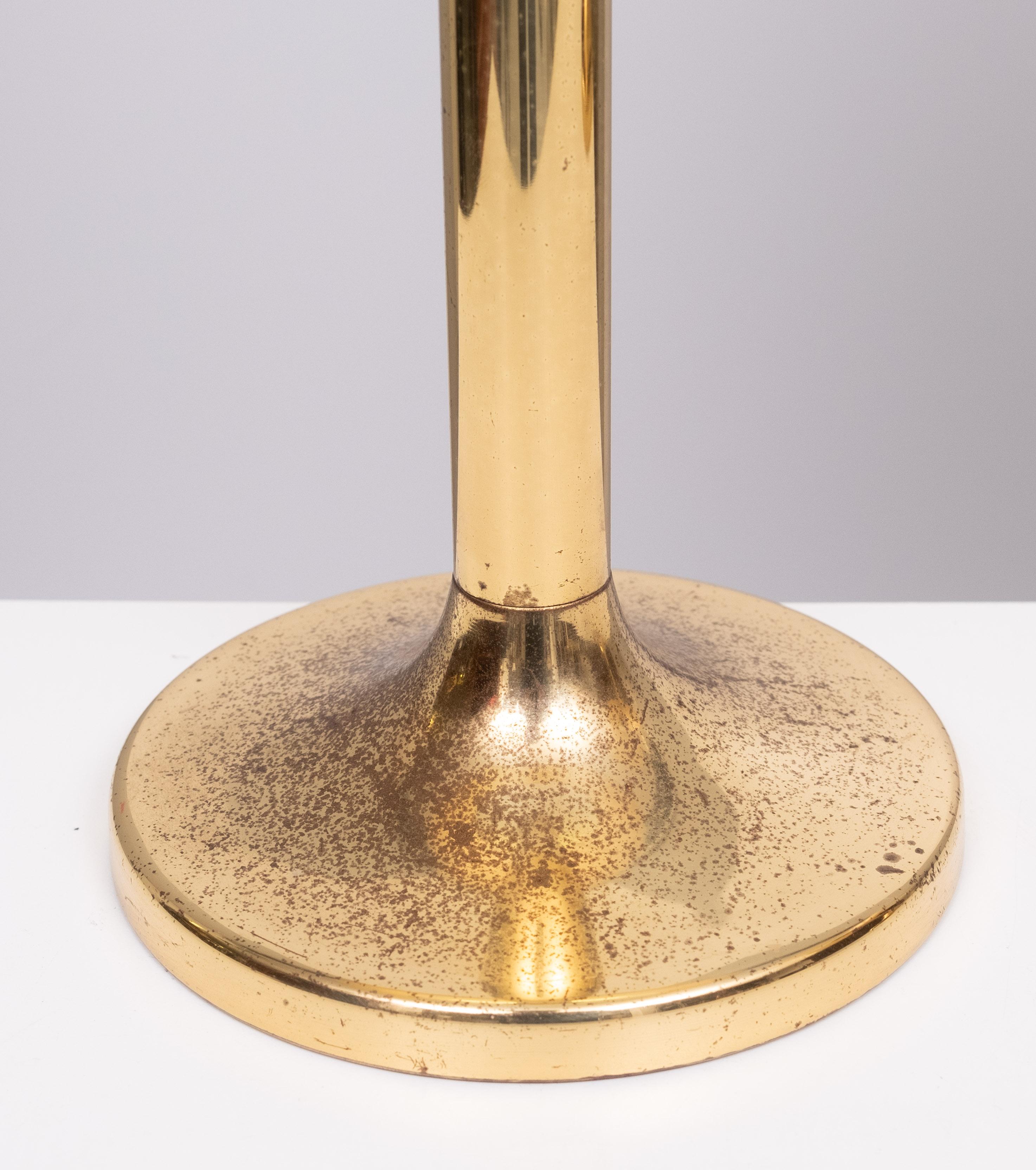 Late 20th Century Sölken Leuchten  Brass table lamps 1970s Germany For Sale