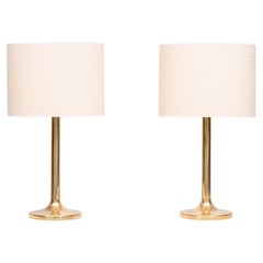 Sölken Leuchten  Brass table lamps 1970s Germany