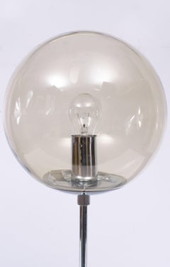 Sölken Luchten  Chrome dome table lamp 1970  Germany