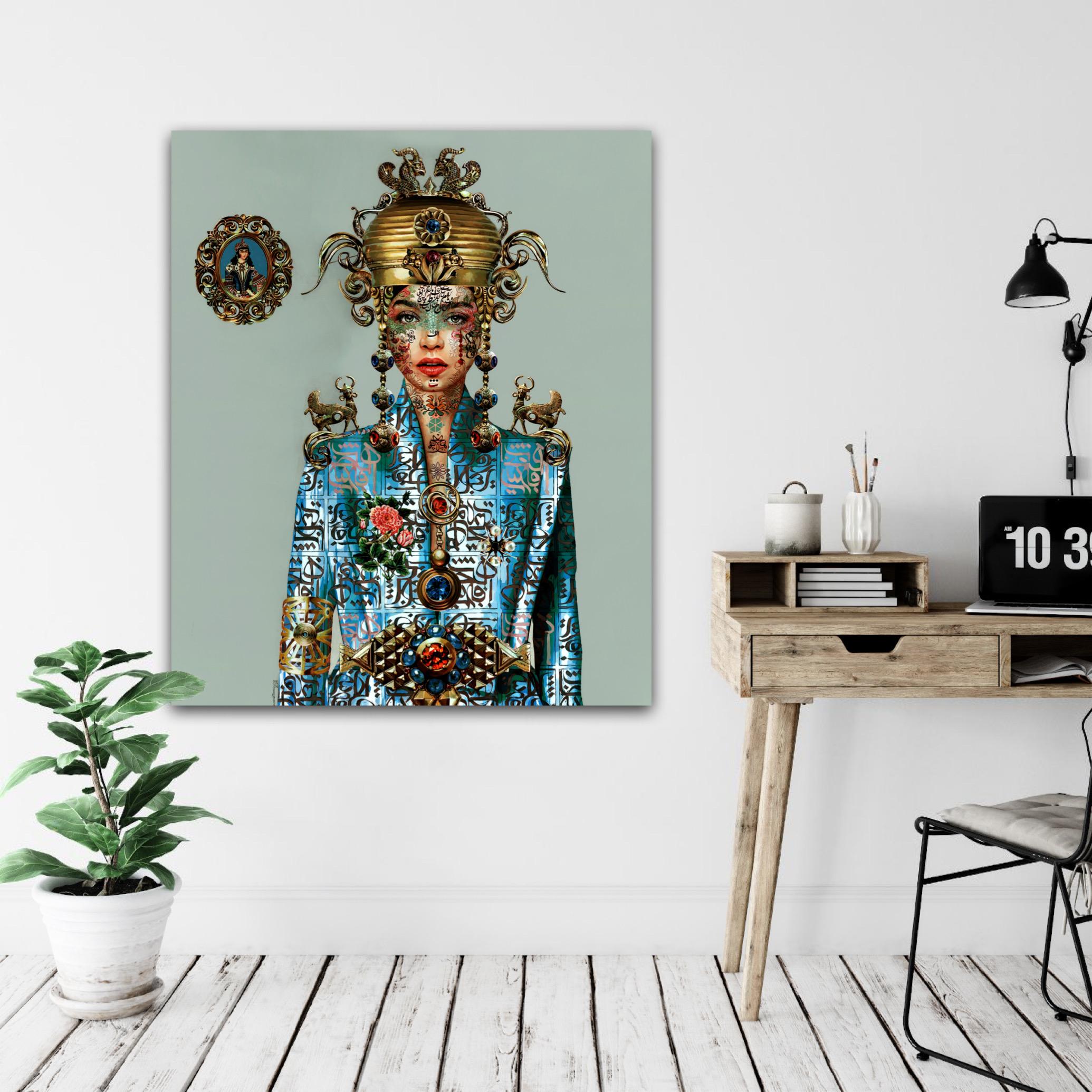 Anahita, the goddess of water For Sale 1