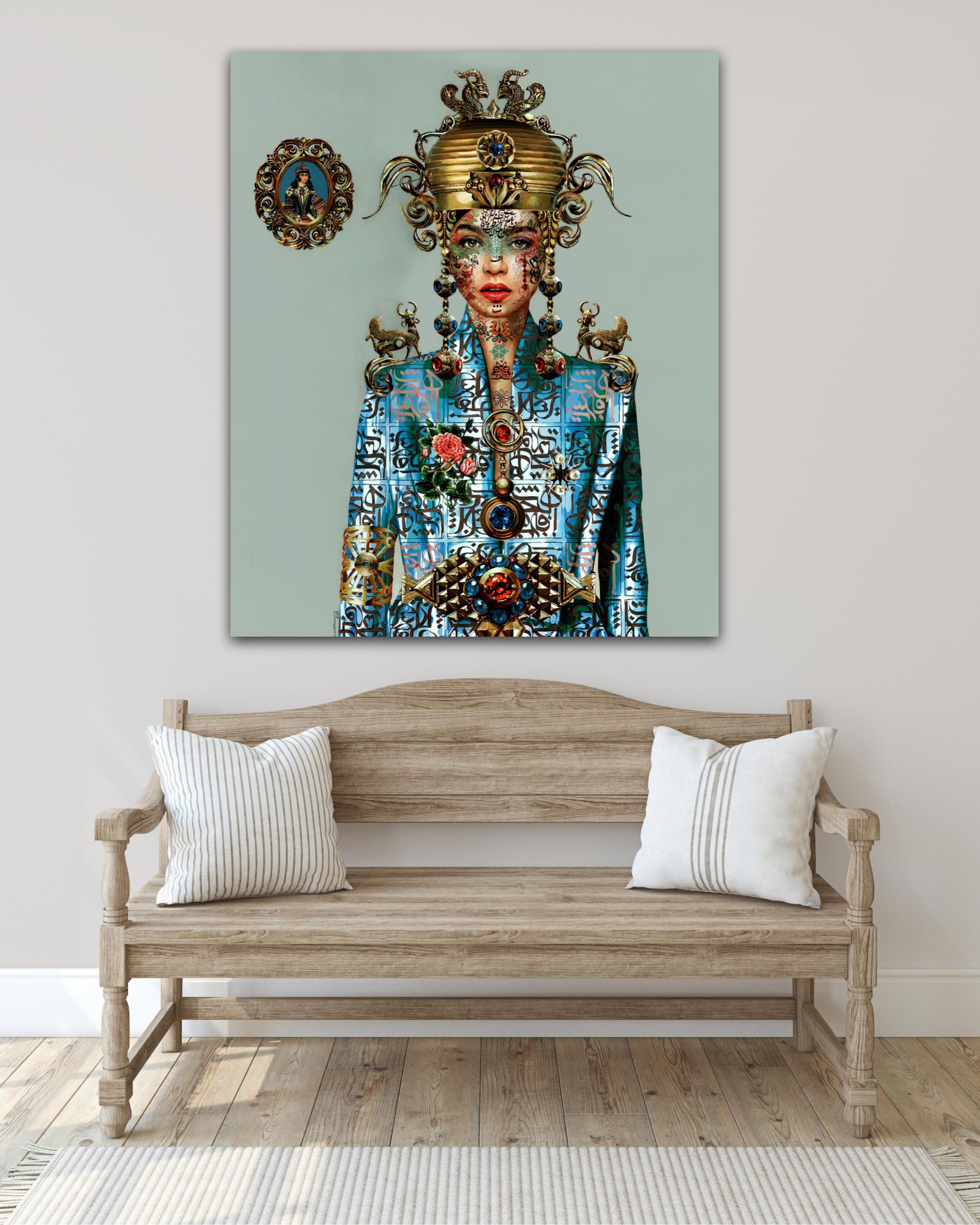 Anahita, the goddess of water For Sale 2