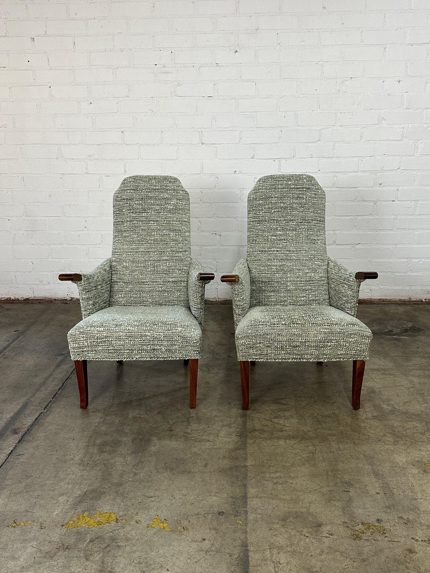 Fabric Solna Lounge Chair - pair For Sale