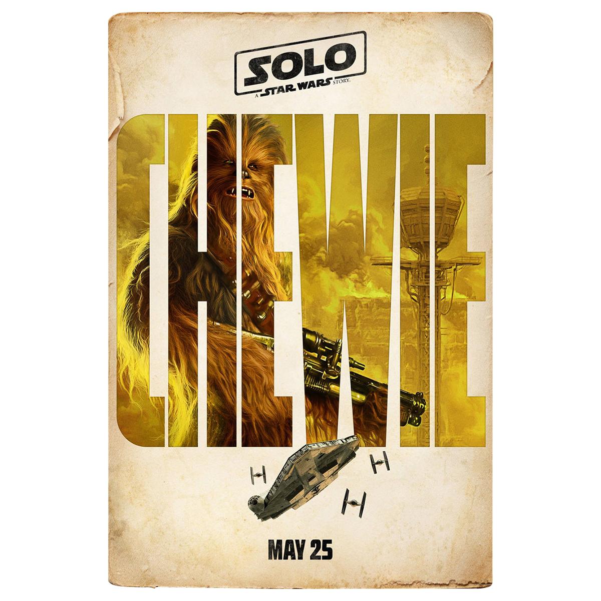 Solo: A Star Wars Story, 2018, Chewie Poster For Sale