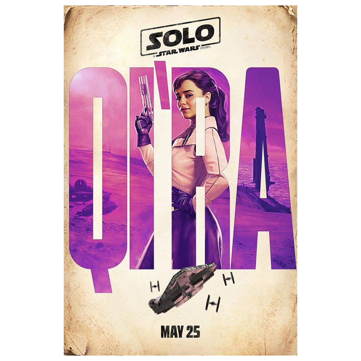 Solo: A Star Wars Story '2018' - Qira Poster For Sale