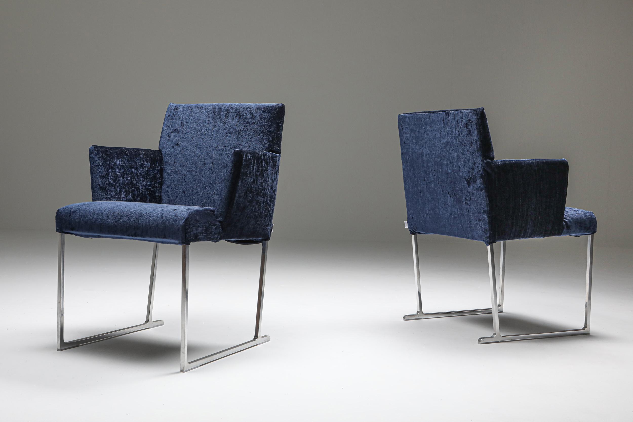 Solo Chairs by Antonio Citterio for Maxalto In Excellent Condition In Antwerp, BE
