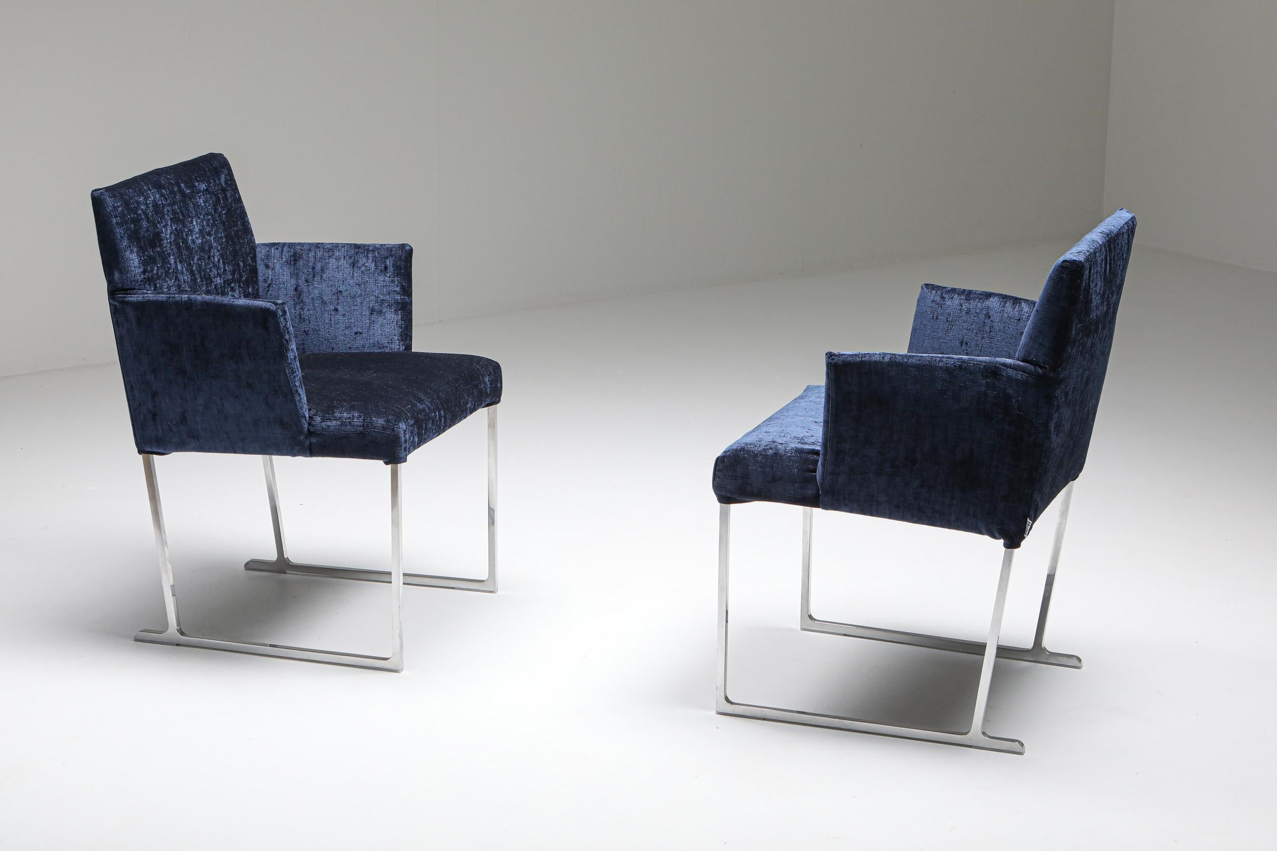 Velvet Solo Chairs by Antonio Citterio for Maxalto