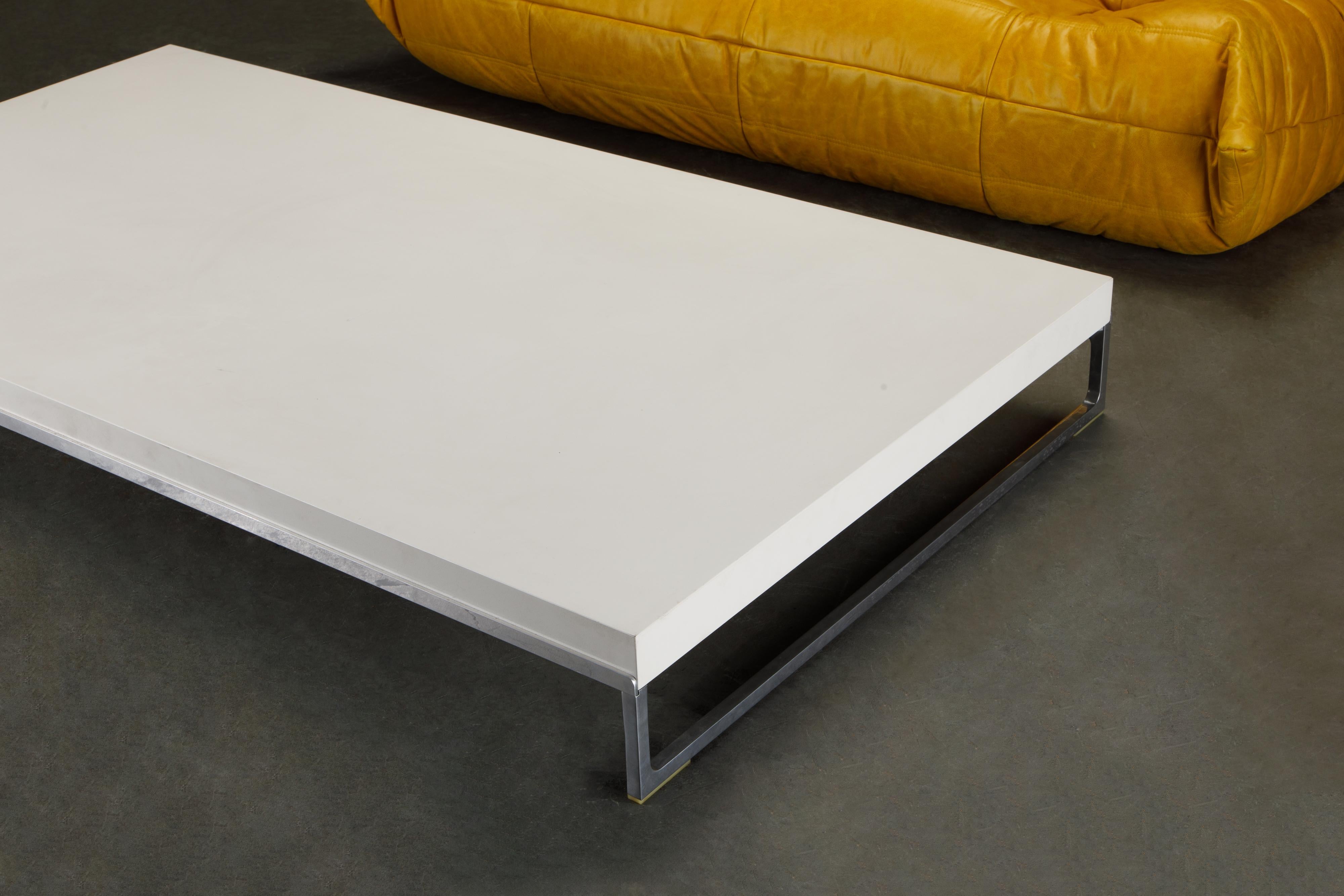 'Solo' Coffee Table by Antonio Citterio for B&B Italia, circa 2000s 2