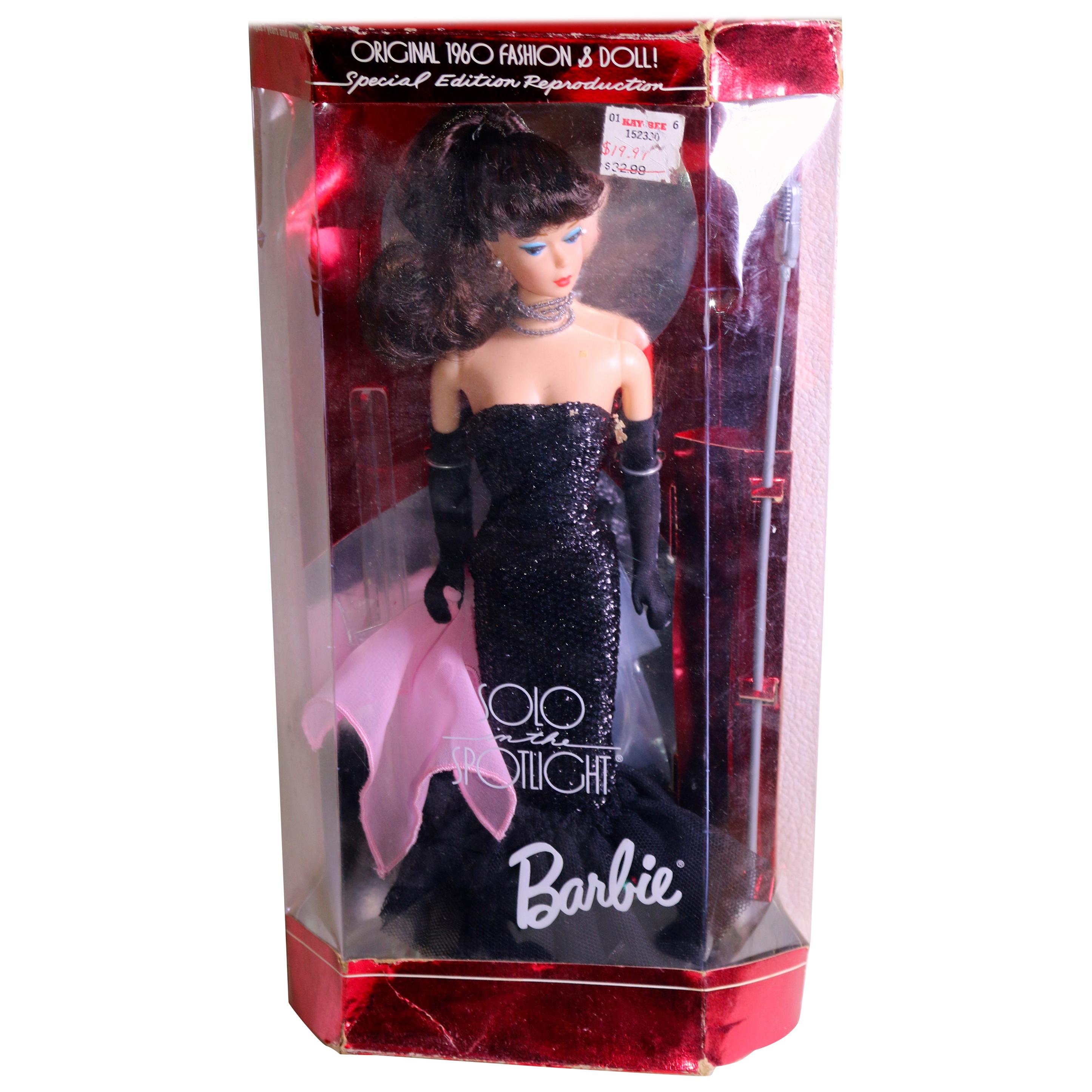 Solo In The Spotlight Brunette 1960 Barbie Doll For Sale