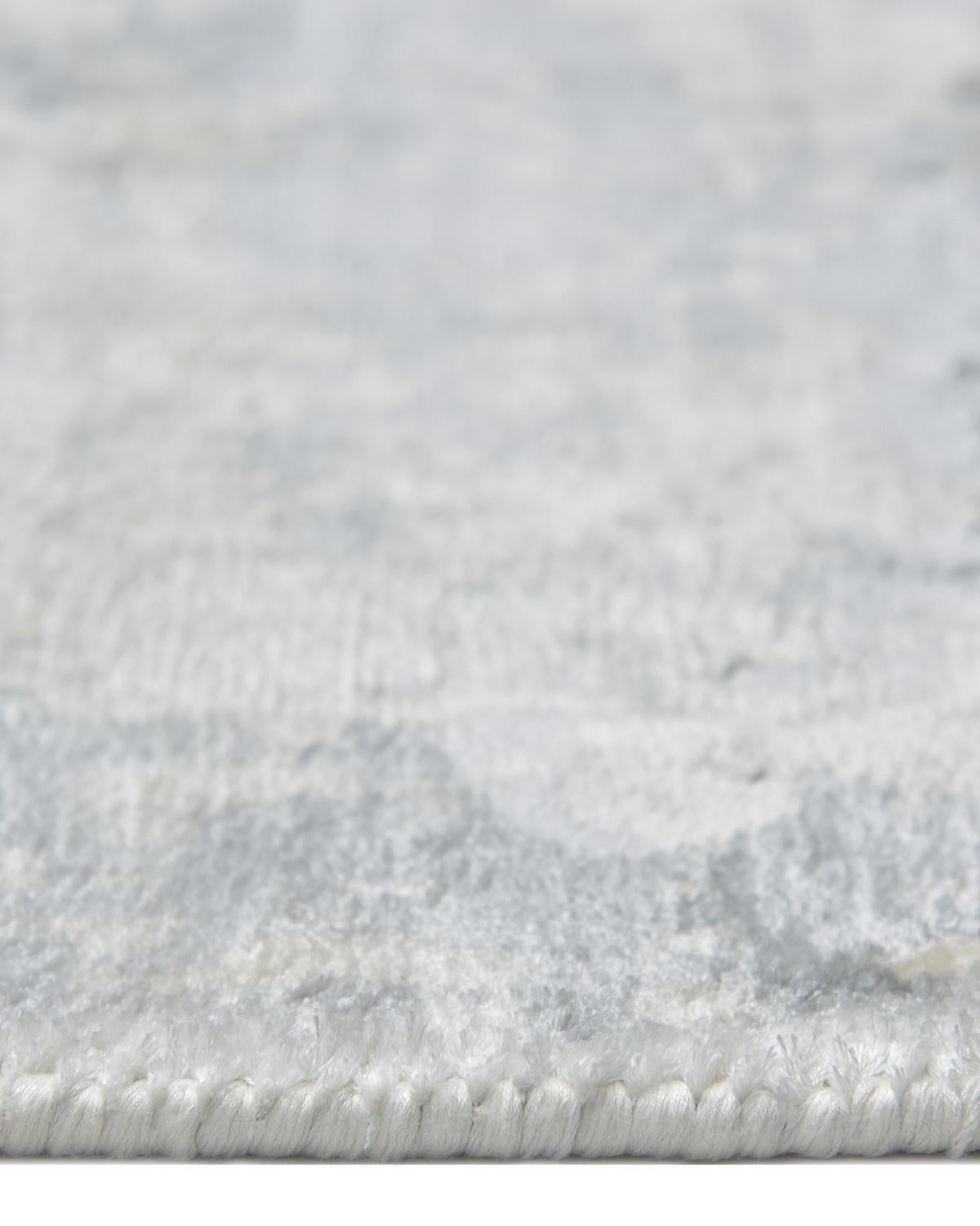 Solo Rugs Abstrakte Hand Loom Elfenbein 3 x 5 Bereich Teppich (21. Jahrhundert und zeitgenössisch) im Angebot