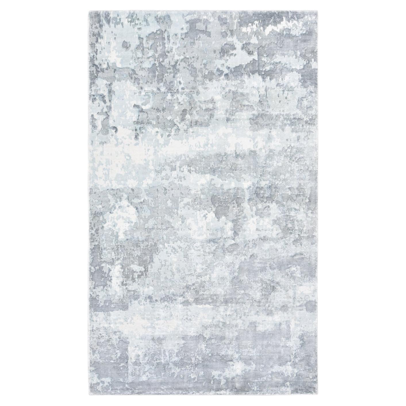Solo Rugs Abstract Hand Loom Ivory Area Rug