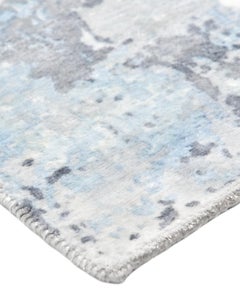 Solo Rugs Abstract Hand Loomed Ivory Area Rug